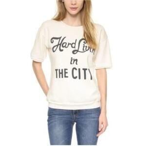 Wildfox Couture Hard Livin' Frenchie Sweater Size Medium